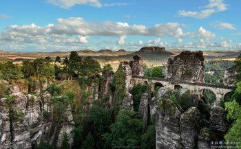 Bastei Bridge, Saechsische Schweiz National Park - Germany